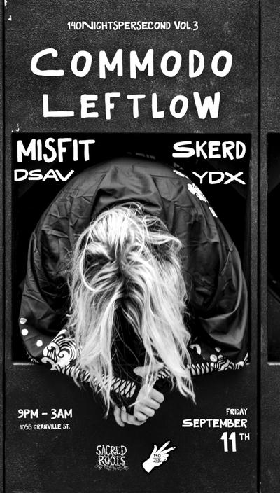 140nightspersecond Vol.3 - Commodo / Leftlow poster